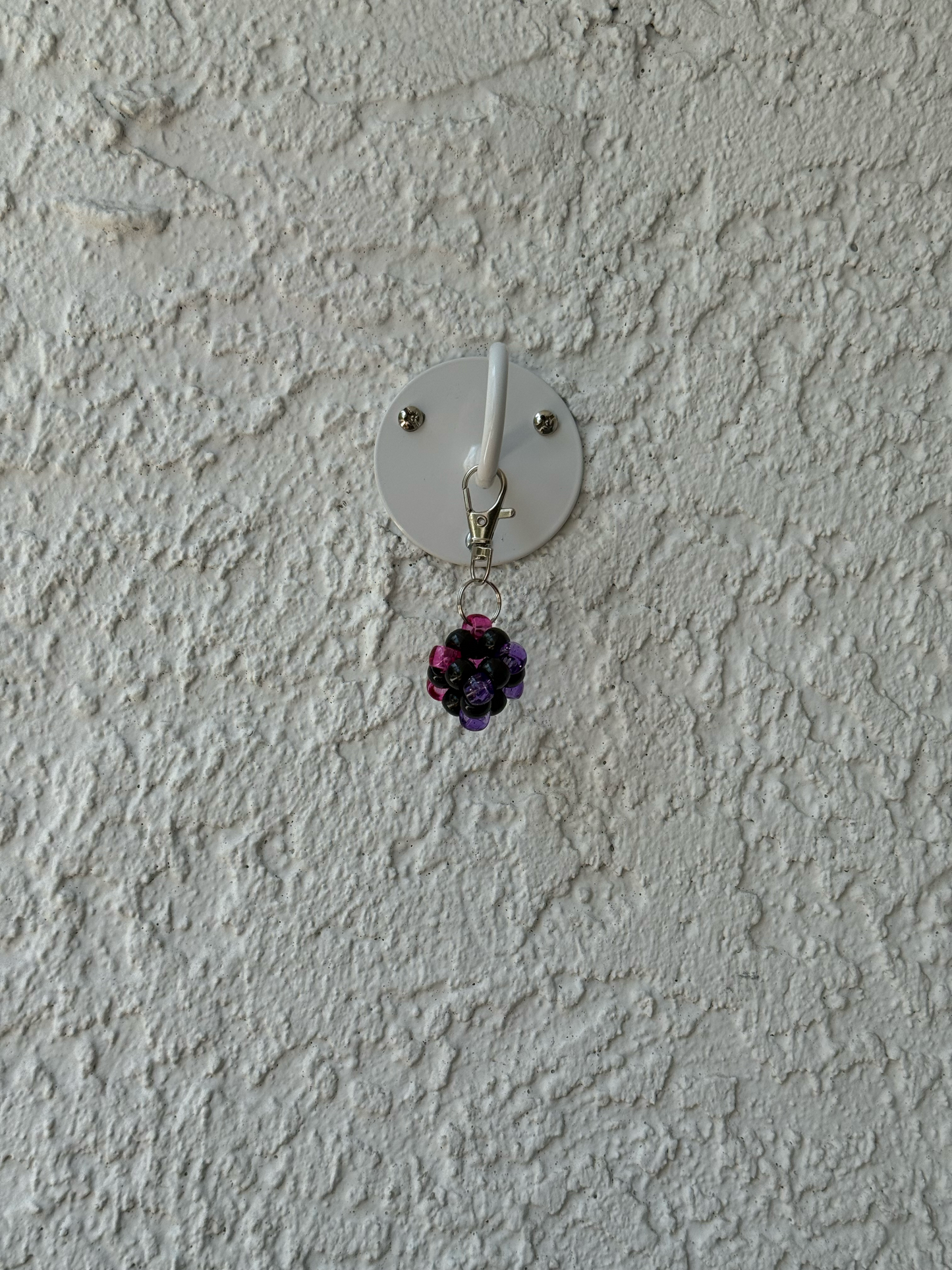 Pony Bead Cube Charm - Galaxy Colors