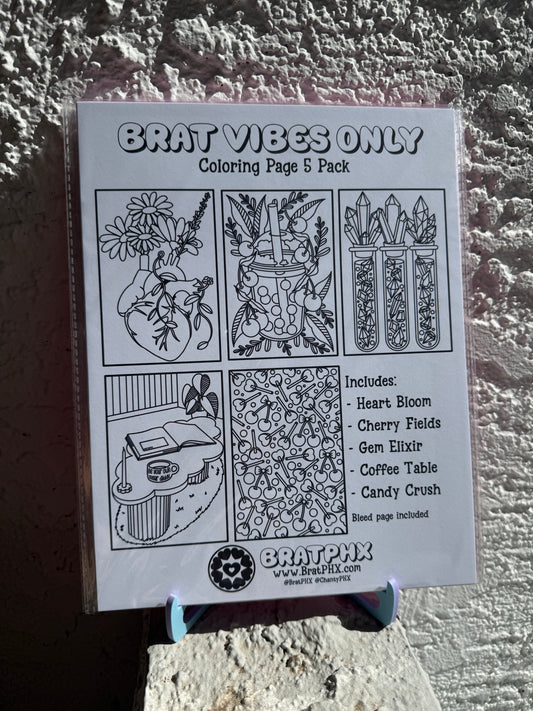 Brat Vibes Only 5-Pack (Boba Sugar Daddy)