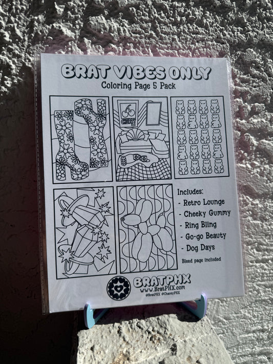 Brat Vibes Only 5-Pack (Go-Go Gummies)