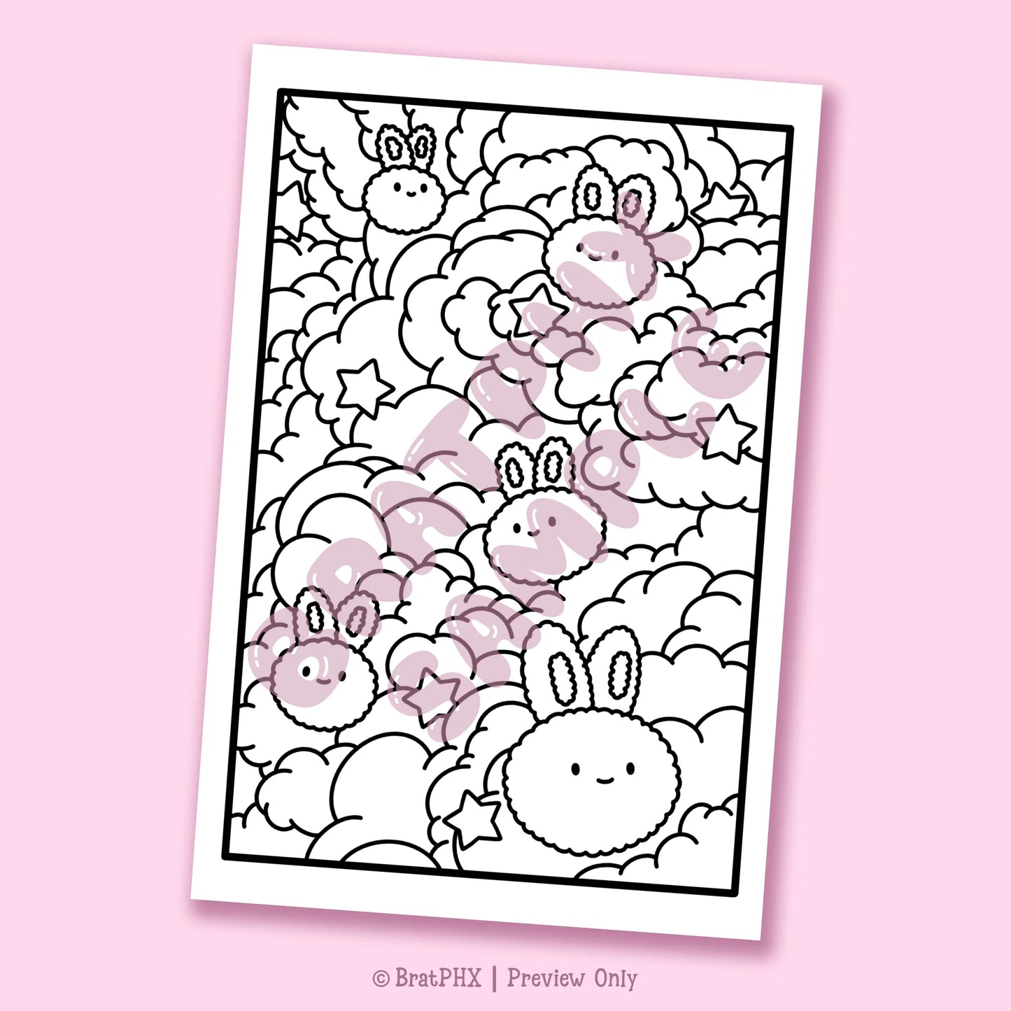 Brat Vibes Only ❤︎ Coloring Book