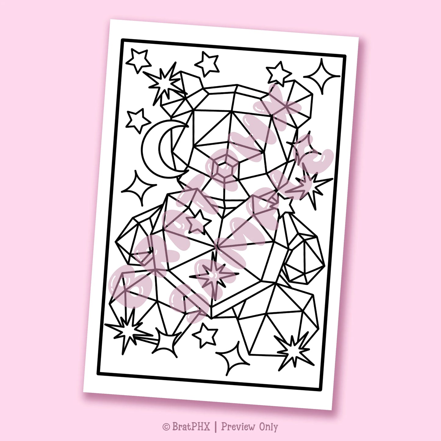 Brat Vibes Only ❤︎ Coloring Book