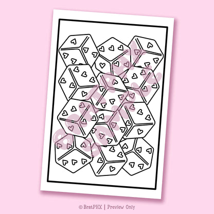 Brat Vibes Only ❤︎ Coloring Book